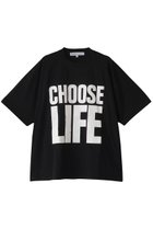 【キャサリンハムネット/KATHARINE HAMNETT LONDON】の【UNISEX】スローガンビッグTシャツ ブラック|ID: prp329100004917888 ipo3291000000036879247