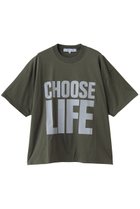 【キャサリンハムネット/KATHARINE HAMNETT LONDON】の【UNISEX】スローガンビッグTシャツ アーミー|ID: prp329100004917888 ipo3291000000036879248