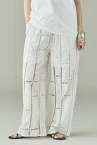 【カレンソロジー/Curensology】のエンブロイダリーパンツ 人気、トレンドファッション・服の通販 founy(ファニー) ファッション Fashion レディースファッション Fashion for Women パンツ Pants & Trousers インド Indian Textile エレガント 上品 Elegant サテン Satin, Glossy Fabric リネン Linen, Linen Fabric ワイド Wide, Wide Fit thumbnail ホワイト|ID: prp329100004917889 ipo3291000000036879255