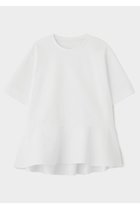 【ル フィル/LE PHIL】のテックスブリッドダンボールブラウス 人気、トレンドファッション・服の通販 founy(ファニー) ファッション Fashion レディースファッション Fashion for Women トップス・カットソー Cut & Sew Tops シャツ・ブラウス・オフィスカジュアル Elegant Blouses & Button-Ups ロングTシャツ・Tシャツ Longline T-Shirts & Tees カットソー・ベーシックTシャツ Cut-and-Sewn Tops / Stretch Tees & Basics ショルダー Shoulder, Shoulder Strap ショート Short, Short Length シンプル Simple, Minimal スタンダード Standard, Basic ストレッチ Stretch, Stretchy Fabric スリーブ Sleeve, Long Sleeve / Short Sleeve ドロップ Drop Shoulder, Dropped Style バランス Balance, Style Balance フェミニン Feminine, Girly フォルム Silhouette, Form フレア Flare, Flared ペプラム Peplum, Flared Hem ボトム Bottoms, Lower Wear おすすめ Recommended / Our Picks エレガント 上品 Elegant 新作・新入荷 New Arrivals / New In thumbnail ホワイト|ID: prp329100004917890 ipo3291000000036879340