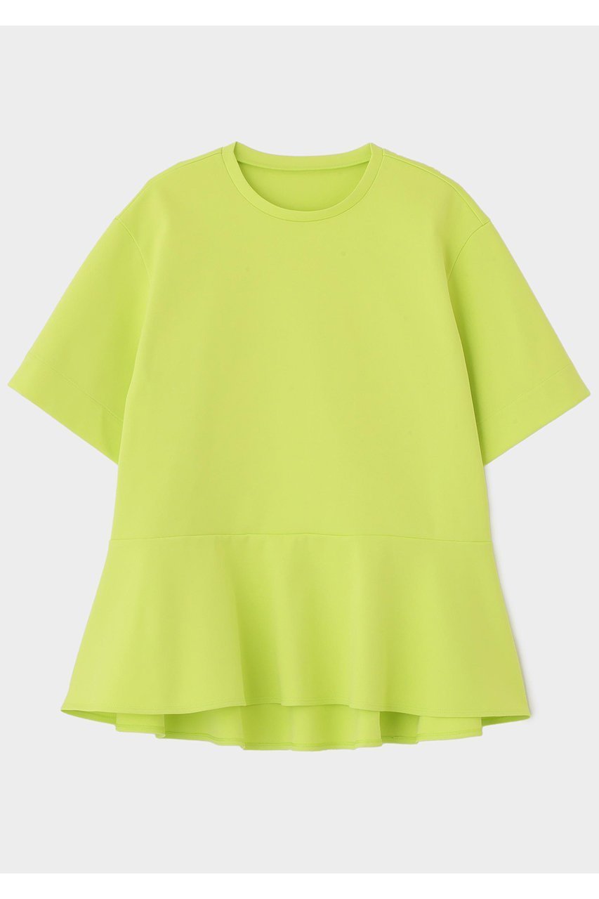 【ル フィル/LE PHIL】のテックスブリッドダンボールブラウス インテリア・キッズ・メンズ・レディースファッション・服の通販 founy(ファニー) 　ファッション　Fashion　レディースファッション　Fashion for Women　トップス・カットソー　Cut & Sew Tops　シャツ・ブラウス・オフィスカジュアル　Elegant Blouses & Button-Ups　ロングTシャツ・Tシャツ　Longline T-Shirts & Tees　カットソー・ベーシックTシャツ　Cut-and-Sewn Tops / Stretch Tees & Basics　ショルダー　Shoulder, Shoulder Strap　ショート　Short, Short Length　シンプル　Simple, Minimal　スタンダード　Standard, Basic　ストレッチ　Stretch, Stretchy Fabric　スリーブ　Sleeve, Long Sleeve / Short Sleeve　ドロップ　Drop Shoulder, Dropped Style　バランス　Balance, Style Balance　フェミニン　Feminine, Girly　フォルム　Silhouette, Form　フレア　Flare, Flared　ペプラム　Peplum, Flared Hem　ボトム　Bottoms, Lower Wear　おすすめ　Recommended / Our Picks　エレガント 上品　Elegant　新作・新入荷　New Arrivals / New In　イエロー|ID: prp329100004917890 ipo3291000000036879341