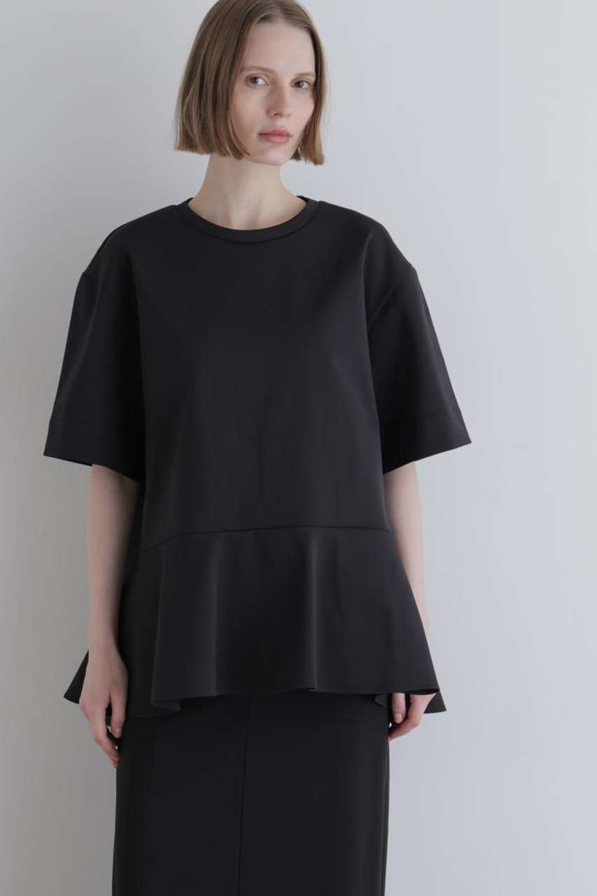 【ル フィル/LE PHIL】のテックスブリッドダンボールブラウス 人気、トレンドファッション・服の通販 founy(ファニー) 　ファッション　Fashion　レディースファッション　Fashion for Women　トップス・カットソー　Cut & Sew Tops　シャツ・ブラウス・オフィスカジュアル　Elegant Blouses & Button-Ups　ロングTシャツ・Tシャツ　Longline T-Shirts & Tees　カットソー・ベーシックTシャツ　Cut-and-Sewn Tops / Stretch Tees & Basics　ショルダー　Shoulder, Shoulder Strap　ショート　Short, Short Length　シンプル　Simple, Minimal　スタンダード　Standard, Basic　ストレッチ　Stretch, Stretchy Fabric　スリーブ　Sleeve, Long Sleeve / Short Sleeve　ドロップ　Drop Shoulder, Dropped Style　バランス　Balance, Style Balance　フェミニン　Feminine, Girly　フォルム　Silhouette, Form　フレア　Flare, Flared　ペプラム　Peplum, Flared Hem　ボトム　Bottoms, Lower Wear　おすすめ　Recommended / Our Picks　エレガント 上品　Elegant　新作・新入荷　New Arrivals / New In　other-2|ID: prp329100004917890 ipo3291000000036879343