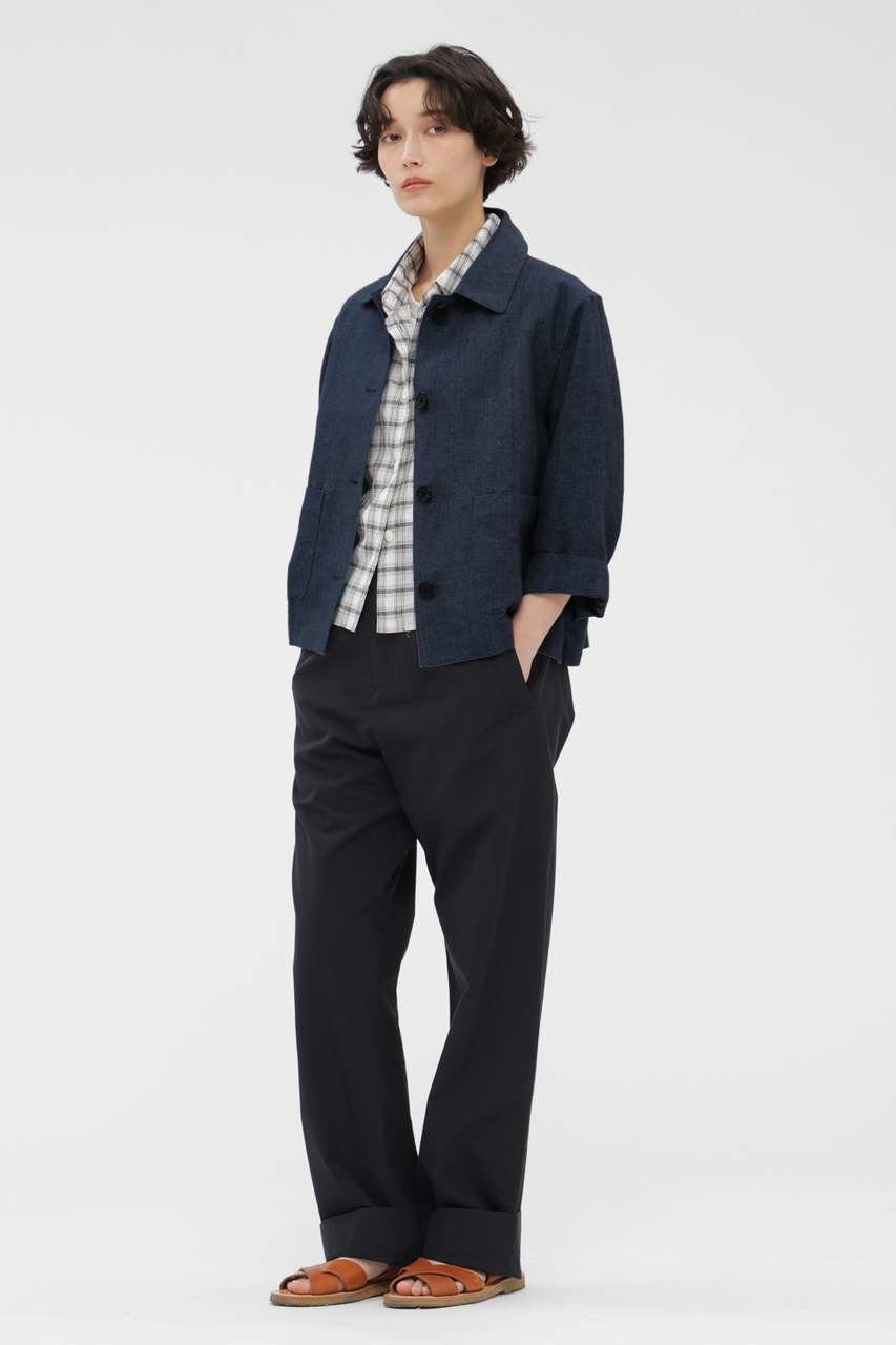 【マーガレットハウエル/MARGARET HOWELL】のSOFT COTTON CHECK SHIRT 人気、トレンドファッション・服の通販 founy(ファニー) ファッション Fashion レディースファッション Fashion for Women トップス・カットソー Cut & Sew Tops シャツ・ブラウス・オフィスカジュアル Elegant Blouses & Button-Ups クロップド Cropped, Short Length ショート Short, Short Length スリーブ Sleeve, Long Sleeve / Short Sleeve チェック Check, Plaid, Tartan ハウンドトゥース Houndstooth, Dogtooth Check フィット Fit, Slim Fit メンズ Men's, Menswear other-3|ID: prp329100004917897 ipo3291000000036879403