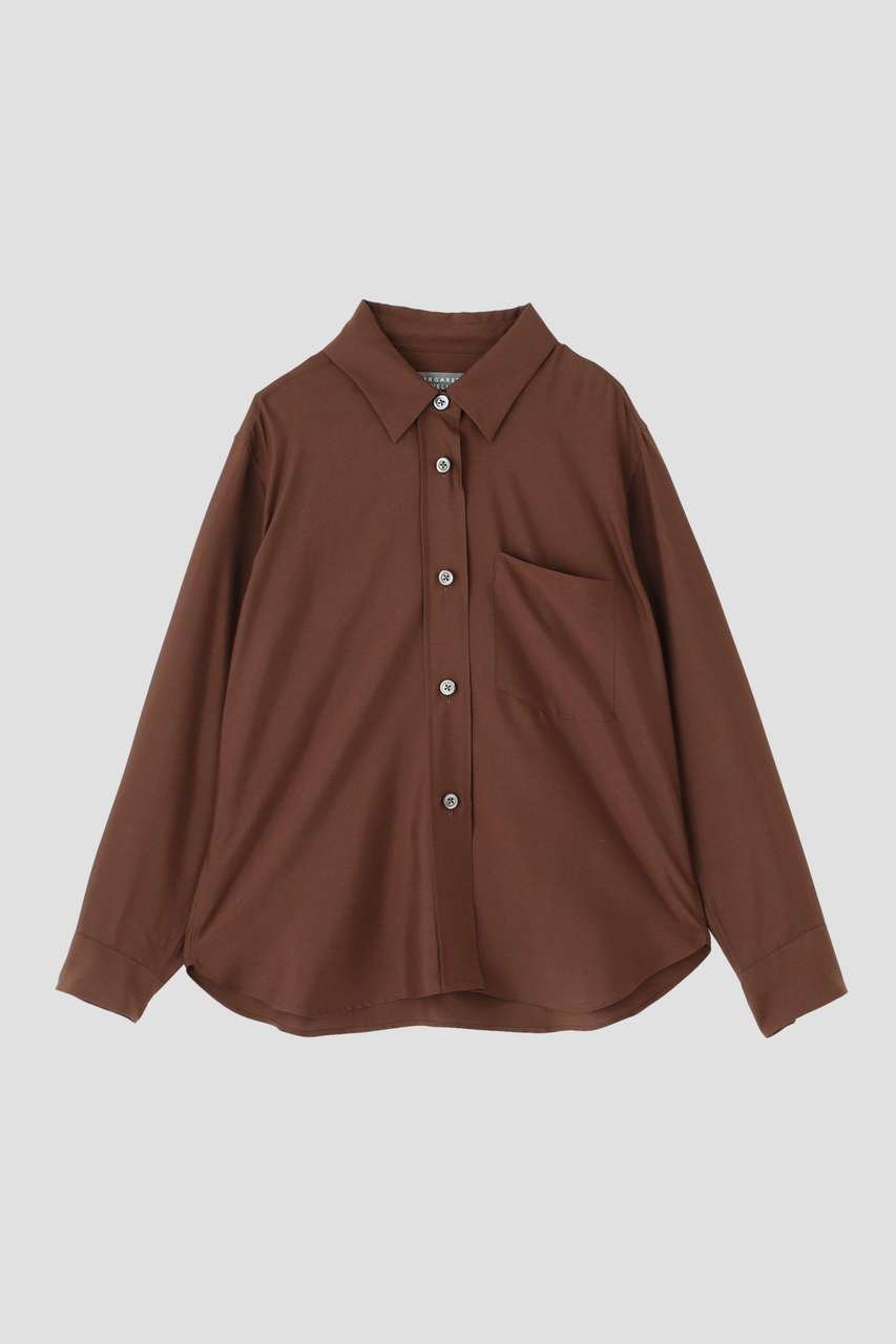 【マーガレットハウエル/MARGARET HOWELL】のMATT SILK SHIRT 人気、トレンドファッション・服の通販 founy(ファニー) 　ファッション　Fashion　レディースファッション　Fashion for Women　トップス・カットソー　Cut & Sew Tops　シャツ・ブラウス・オフィスカジュアル　Elegant Blouses & Button-Ups　シルク　Silk, 100% Silk　スリーブ　Sleeve, Long Sleeve / Short Sleeve　ベーシック　Basic, Essential　ロング　Long, Long-Length　エレガント 上品　Elegant　吸水　Absorbent, Quick-Dry　新作・新入荷　New Arrivals / New In　other-6|ID: prp329100004917898 ipo3291000000036879413