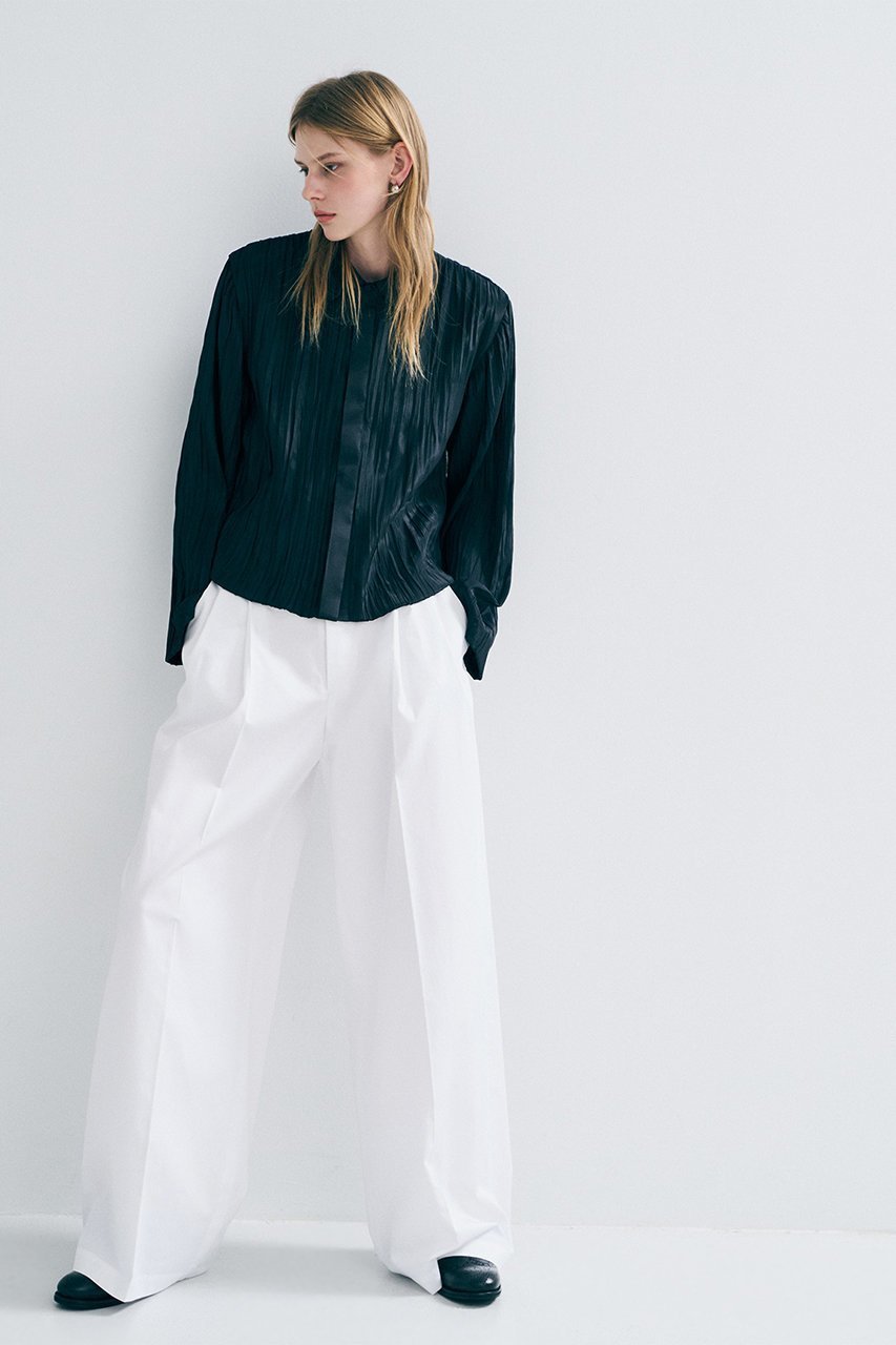 【アンクレイヴ/uncrave】のマシーンプリーツ シャツ 人気、トレンドファッション・服の通販 founy(ファニー) ファッション Fashion レディースファッション Fashion for Women トップス・カットソー Cut & Sew Tops シャツ・ブラウス・オフィスカジュアル Elegant Blouses & Button-Ups おすすめ Recommended / Our Picks サテン Satin, Glossy Fabric ショート Short, Short Length スリーブ Sleeve, Long Sleeve / Short Sleeve セットアップ Set-Up, Coordinated Outfit フラット Flat, Flat Shoes ブライト Bright, Shiny プリーツ Pleats, Pleated モダン Modern, Contemporary ランダム Random, Irregular 新作・新入荷 New Arrivals / New In other-4|ID: prp329100004917899 ipo3291000000036879422