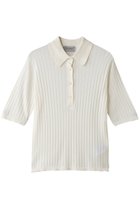 【マルティニーク/martinique】の【JOHN SMEDLEY】リブ編みニット アイボリー|ID:prp329100004917937