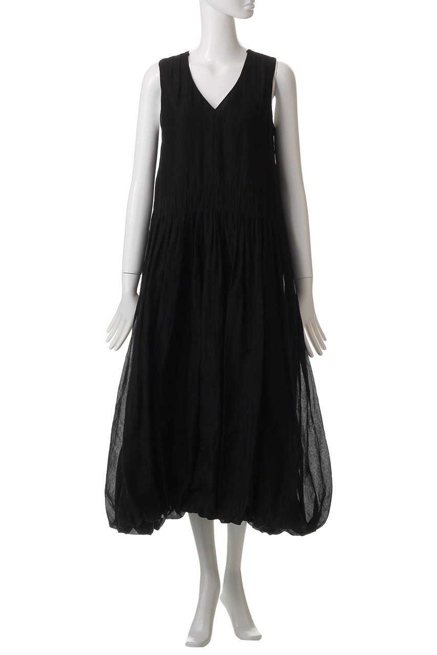 【マリリンムーン/MARILYN MOON】のタックテクニックシアーコットン2wayバルーンドレス 人気、トレンドファッション・服の通販 founy(ファニー) 　ファッション　Fashion　レディースファッション　Fashion for Women　ワンピース　Dresses　フォーマル・パーティードレス・結婚式用ドレス　Elegant & Casual Dresses　チュニック　Tunic Tops & Dresses　インド　Indian Textile　ギャザー　Gathered, Ruffled　サマー　Summer, Summer Style　シアー　Sheer, See-Through　チュニック　Tunic, Long Top　ドレス　Dress, One-Piece　バルーン　Balloon, Balloon Silhouette　リゾート　Resort, Vacation Style　リラックス　Relax, Relaxed Fit　ロング　Long, Long-Length　今季　This Season, Current Season　夏　Summer　other-6|ID: prp329100004917945 ipo3291000000036884687