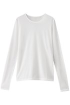 【アルアバイル/allureville】のシアー天竺ロンTEE 人気、トレンドファッション・服の通販 founy(ファニー) ファッション Fashion レディースファッション Fashion for Women トップス・カットソー Cut & Sew Tops シャツ・ブラウス・オフィスカジュアル Elegant Blouses & Button-Ups ロングTシャツ・Tシャツ Longline T-Shirts & Tees カットソー・ベーシックTシャツ Cut-and-Sewn Tops / Stretch Tees & Basics インナー Innerwear シアー Sheer, See-Through シンプル Simple, Minimal スリーブ Sleeve, Long Sleeve / Short Sleeve ロング Long, Long-Length thumbnail オフホワイト|ID: prp329100004917947 ipo3291000000036884787