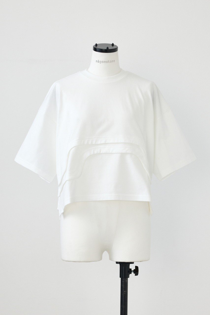 【ナゴンスタンス/nagonstans】のコーマ天竺 レイヤーヘムT/SH/Tシャツ インテリア・キッズ・メンズ・レディースファッション・服の通販 founy(ファニー) ファッション Fashion レディースファッション Fashion for Women トップス・カットソー Cut & Sew Tops シャツ・ブラウス・オフィスカジュアル Elegant Blouses & Button-Ups ロングTシャツ・Tシャツ Longline T-Shirts & Tees カットソー・ベーシックTシャツ Cut-and-Sewn Tops / Stretch Tees & Basics おすすめ Recommended / Our Picks ショート Short, Short Length スリーブ Sleeve, Long Sleeve / Short Sleeve セットアップ Set-Up, Coordinated Outfit Salt|ID: prp329100004917949 ipo3291000000036884808