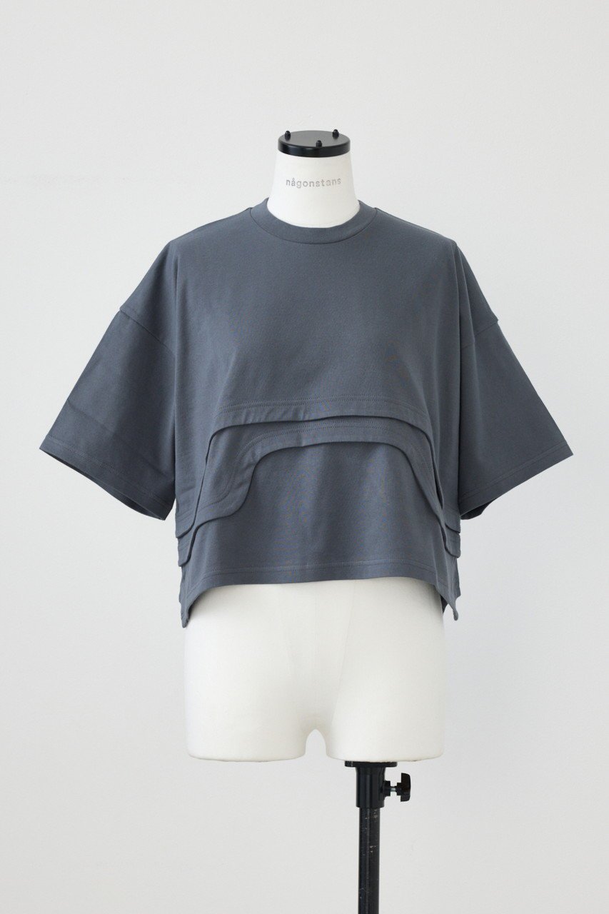 【ナゴンスタンス/nagonstans】のコーマ天竺 レイヤーヘムT/SH/Tシャツ インテリア・キッズ・メンズ・レディースファッション・服の通販 founy(ファニー) ファッション Fashion レディースファッション Fashion for Women トップス・カットソー Cut & Sew Tops シャツ・ブラウス・オフィスカジュアル Elegant Blouses & Button-Ups ロングTシャツ・Tシャツ Longline T-Shirts & Tees カットソー・ベーシックTシャツ Cut-and-Sewn Tops / Stretch Tees & Basics おすすめ Recommended / Our Picks ショート Short, Short Length スリーブ Sleeve, Long Sleeve / Short Sleeve セットアップ Set-Up, Coordinated Outfit Cement|ID: prp329100004917949 ipo3291000000036884810