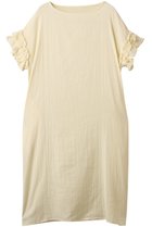 【ナナデコール/nanadecor】のカラーガーゼローズマリーロングドレス 人気、トレンドファッション・服の通販 founy(ファニー) ファッション Fashion レディースファッション Fashion for Women ワンピース Dresses フォーマル・パーティードレス・結婚式用ドレス Elegant & Casual Dresses チュニック Tunic Tops & Dresses お家時間・ステイホーム Stay Home / At Home チュニック Tunic, Long Top ドレス Dress, One-Piece フリル Frill, Ruffle リラックス Relax, Relaxed Fit ロング Long, Long-Length thumbnail イエロー|ID: prp329100004917950 ipo3291000000036884858