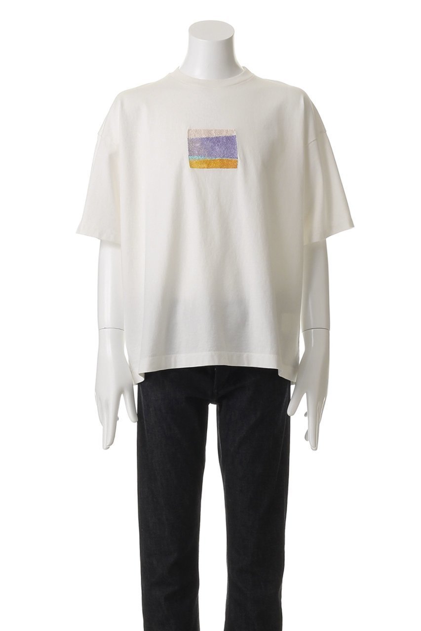 【ヨーク/YOKE】の【UNISEX】EMBROIDERY T-シャツ 人気、トレンドファッション・服の通販 founy(ファニー) 　ファッション　Fashion　レディースファッション　Fashion for Women　トップス・カットソー　Cut & Sew Tops　シャツ・ブラウス・オフィスカジュアル　Elegant Blouses & Button-Ups　ロングTシャツ・Tシャツ　Longline T-Shirts & Tees　カットソー・ベーシックTシャツ　Cut-and-Sewn Tops / Stretch Tees & Basics　ユニセックス　Unisex, Genderless　インド　Indian Textile　ショート　Short, Short Length　スリーブ　Sleeve, Long Sleeve / Short Sleeve　フロント　Front, Front Design　ランダム　Random, Irregular　定番　Standard, Basic Item　other-2|ID: prp329100004917961 ipo3291000000036885010