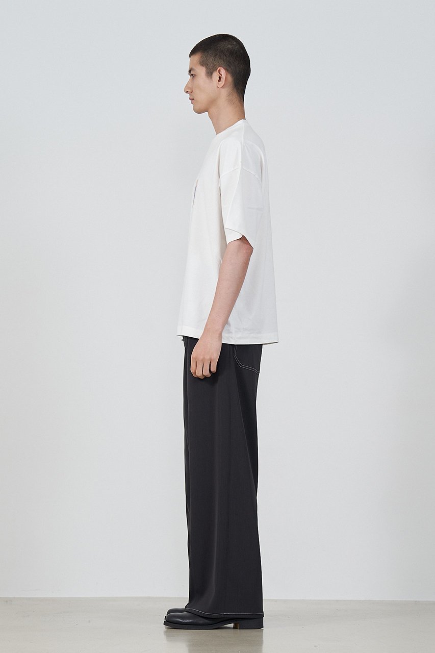 【ヨーク/YOKE】の【UNISEX】EMBROIDERY T-シャツ 人気、トレンドファッション・服の通販 founy(ファニー) 　ファッション　Fashion　レディースファッション　Fashion for Women　トップス・カットソー　Cut & Sew Tops　シャツ・ブラウス・オフィスカジュアル　Elegant Blouses & Button-Ups　ロングTシャツ・Tシャツ　Longline T-Shirts & Tees　カットソー・ベーシックTシャツ　Cut-and-Sewn Tops / Stretch Tees & Basics　ユニセックス　Unisex, Genderless　インド　Indian Textile　ショート　Short, Short Length　スリーブ　Sleeve, Long Sleeve / Short Sleeve　フロント　Front, Front Design　ランダム　Random, Irregular　定番　Standard, Basic Item　other-7|ID: prp329100004917961 ipo3291000000036885015