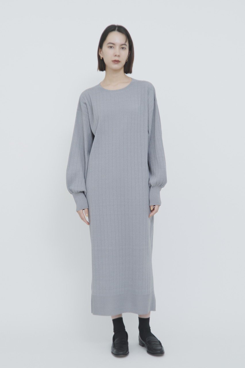 【レリル/lelill】のハイテクワイドリブ OP 人気、トレンドファッション・服の通販 founy(ファニー) 　ファッション　Fashion　レディースファッション　Fashion for Women　ワンピース　Dresses　チュニック　Tunic Tops & Dresses　おすすめ　Recommended / Our Picks　アクセサリー　Fashion Accessories　スリット　Slit, Slit Detail　チュニック　Tunic, Long Top　バランス　Balance, Style Balance　ワイドリブ　Wide Rib, Wide Ribbed Knit　人気　Popular, Best Seller　洗える　Machine Washable　other-7|ID: prp329100004917969 ipo3291000000036885264