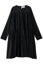 【マーレット/MERLETTE】のSOLIMAN MIDI ティアードミディドレス 人気、トレンドファッション・服の通販 founy(ファニー) ファッション Fashion レディースファッション Fashion for Women ワンピース Dresses フォーマル・パーティードレス・結婚式用ドレス Elegant & Casual Dresses チュニック Tunic Tops & Dresses サンダル Sandals, Summer Shoes スモッキング Smocking, Gathered Stitching チュニック Tunic, Long Top ティアード Tiered, Tiered Style ドレス Dress, One-Piece 人気 Popular, Best Seller thumbnail 【日本限定】ブラック|ID: prp329100004917977 ipo3291000000036885508