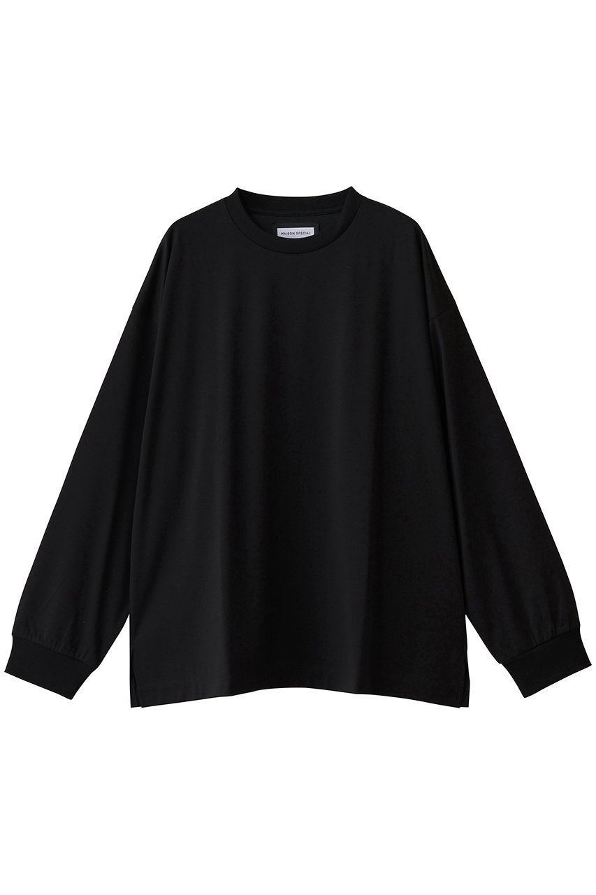 【メゾンスペシャル/MAISON SPECIAL】の【UNISEX】スマッシングL/S Tシャツ 人気、トレンドファッション・服の通販 founy(ファニー) 　ファッション　Fashion　レディースファッション　Fashion for Women　トップス・カットソー　Cut & Sew Tops　シャツ・ブラウス・オフィスカジュアル　Elegant Blouses & Button-Ups　ロングTシャツ・Tシャツ　Longline T-Shirts & Tees　カットソー・ベーシックTシャツ　Cut-and-Sewn Tops / Stretch Tees & Basics　ユニセックス　Unisex, Genderless　なめらか　Smooth, Silky Texture　インナー　Innerwear　ショルダー　Shoulder, Shoulder Strap　シンプル　Simple, Minimal　スリーブ　Sleeve, Long Sleeve / Short Sleeve　ドロップ　Drop Shoulder, Dropped Style　ベーシック　Basic, Essential　ロング　Long, Long-Length　エレガント 上品　Elegant　 other-1|ID: prp329100004917980 ipo3291000000036885580