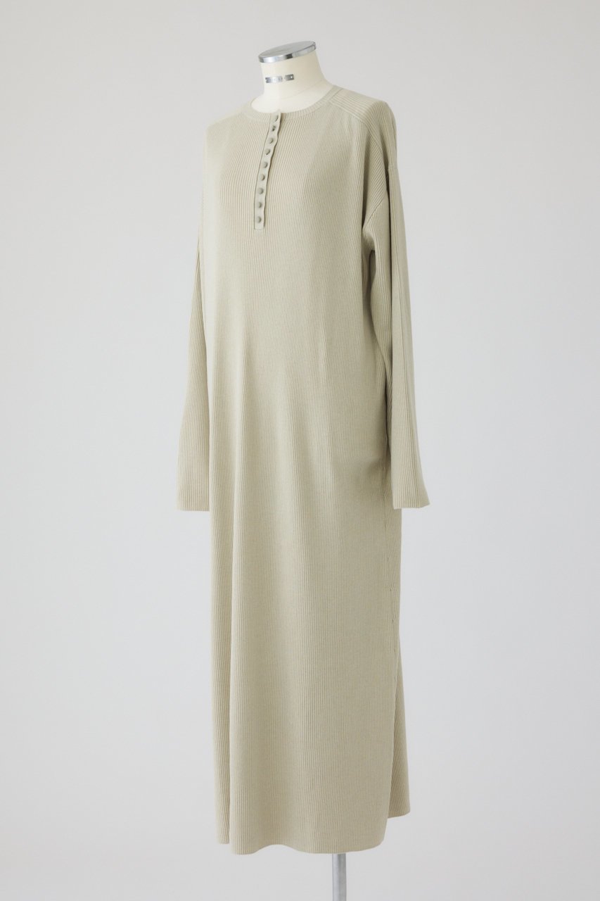 【リムアーク/RIM.ARK】のFabric covered button dress/ドレス 人気、トレンドファッション・服の通販 founy(ファニー) 　ファッション　Fashion　レディースファッション　Fashion for Women　ワンピース　Dresses　フォーマル・パーティードレス・結婚式用ドレス　Elegant & Casual Dresses　チュニック　Tunic Tops & Dresses　サテン　Satin, Glossy Fabric　シューズ　Shoes, Footwear　チュニック　Tunic, Long Top　ドレス　Dress, One-Piece　フラット　Flat, Flat Shoes　リラックス　Relax, Relaxed Fit　ロング　Long, Long-Length　other-2|ID: prp329100004917984 ipo3291000000036885831