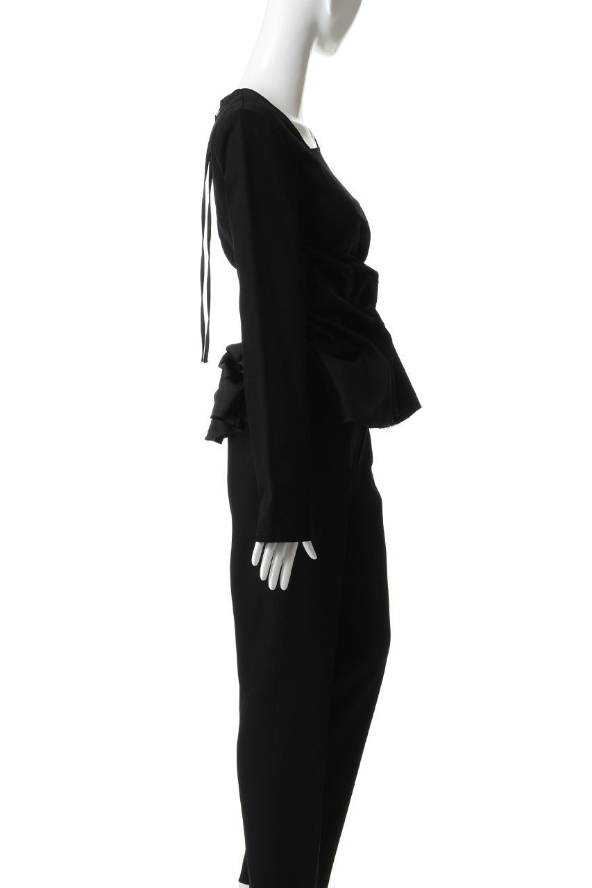 【プランク プロジェクト/PRANK PROJECT】のツイストヘムトップ 人気、トレンドファッション・服の通販 founy(ファニー) 　ファッション　Fashion　レディースファッション　Fashion for Women　トップス・カットソー　Cut & Sew Tops　シャツ・ブラウス・オフィスカジュアル　Elegant Blouses & Button-Ups　ロングTシャツ・Tシャツ　Longline T-Shirts & Tees　カットソー・ベーシックTシャツ　Cut-and-Sewn Tops / Stretch Tees & Basics　カットソー　Cut and Sewn Top　サテン　Satin, Glossy Fabric　シルケット　Silket, Silky Cotton　シンプル　Simple, Minimal　スクエア　Square, Square Shape　スラックス　Slacks, Dress Pants　スリーブ　Sleeve, Long Sleeve / Short Sleeve　ツイスト　Tweed, Tweed Fabric　デニム　Denim, Jeans Material　ロング　Long, Long-Length　other-3|ID: prp329100004917991 ipo3291000000036886023