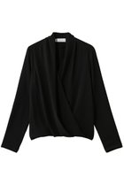 【ベイジ,/BEIGE,】のOLIVE(オリーブ)/ブラウス 人気、トレンドファッション・服の通販 founy(ファニー) ファッション Fashion レディースファッション Fashion for Women トップス・カットソー Cut & Sew Tops シャツ・ブラウス・オフィスカジュアル Elegant Blouses & Button-Ups カシュクール Wrap Design スリーブ Sleeve, Long Sleeve / Short Sleeve ドレープ Drape, Draping Fabric フェミニン Feminine, Girly ロング Long, Long-Length 再入荷 Restock / Back in Stock thumbnail Black|ID: prp329100004917995 ipo3291000000036886060