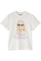 【プランク プロジェクト/PRANK PROJECT】のシンプルTシャツ 人気、トレンドファッション・服の通販 founy(ファニー) ファッション Fashion レディースファッション Fashion for Women トップス・カットソー Cut & Sew Tops シャツ・ブラウス・オフィスカジュアル Elegant Blouses & Button-Ups ロングTシャツ・Tシャツ Longline T-Shirts & Tees カットソー・ベーシックTシャツ Cut-and-Sewn Tops / Stretch Tees & Basics グラフィック Graphic, Graphic Design ショート Short, Short Length シンプル Simple, Minimal スリーブ Sleeve, Long Sleeve / Short Sleeve プリント Print, Printed Pattern thumbnail WHT(ホワイト)|ID: prp329100004917997 ipo3291000000036886099