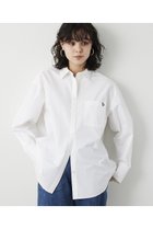 【ウィムガゼット/Whim Gazette】の【THE PAUSE】ポケットシシュウシャツ 人気、トレンドファッション・服の通販 founy(ファニー) ファッション Fashion レディースファッション Fashion for Women トップス・カットソー Cut & Sew Tops シャツ・ブラウス・オフィスカジュアル Elegant Blouses & Button-Ups インド Indian Textile スリーブ Sleeve, Long Sleeve / Short Sleeve タイプライター Typewriter Fabric, Crisp Cotton ポケット Pocket, Pocket Detail レギュラー Regular, Standard Fit ロング Long, Long-Length thumbnail オフホワイト|ID: prp329100004918000 ipo3291000000036886227