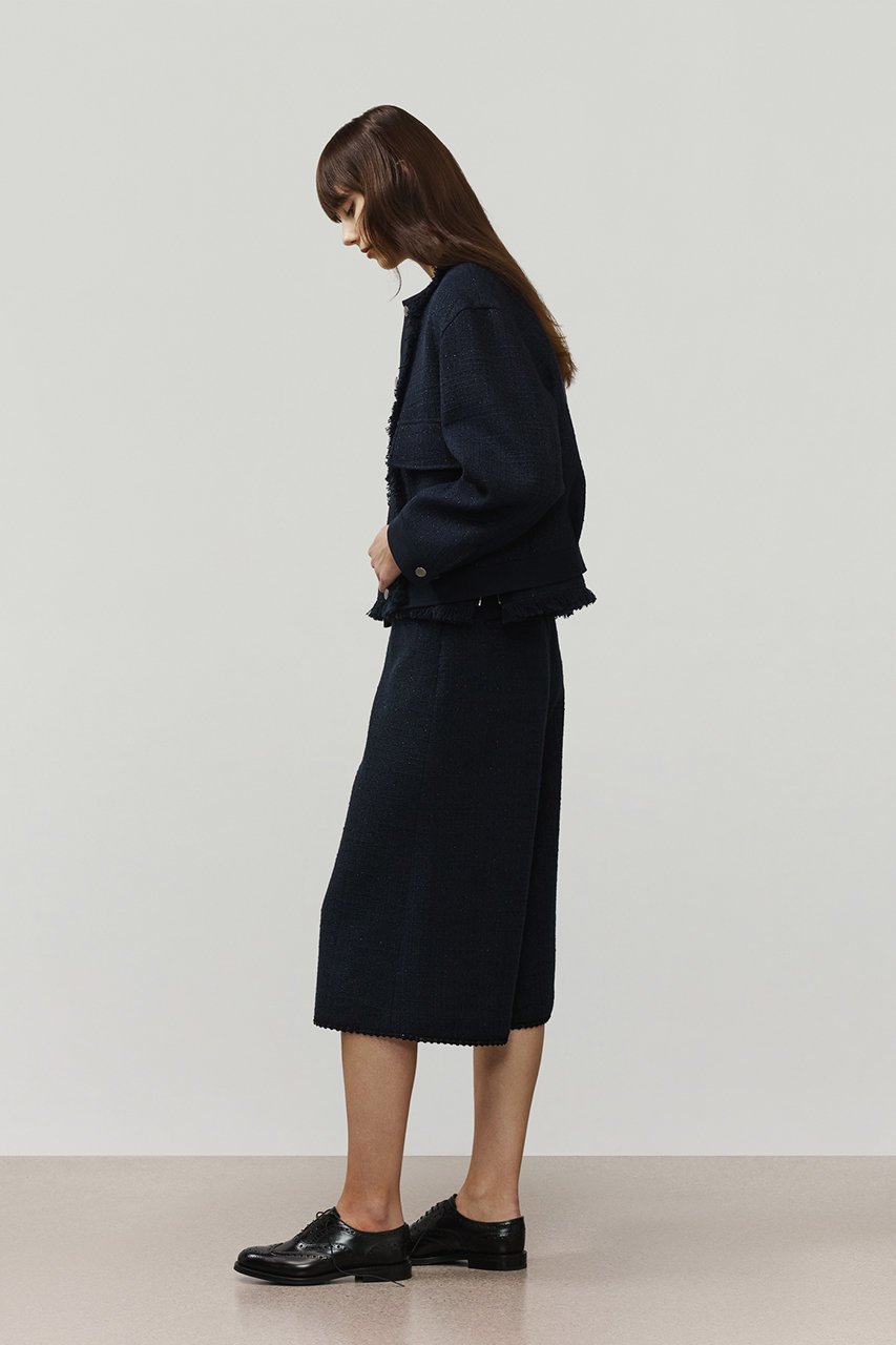 【デパリエ/DEPAREILLE】のコットンツイードジャケット 人気、トレンドファッション・服の通販 founy(ファニー) ファッション Fashion レディースファッション Fashion for Women アウター Coat / Outerwear Collection レディースジャケット・軽アウター Jackets オケージョン Occasion Wear シンプル Simple, Minimal ジャケット Jacket, Outerwear ツイード Twill, Twill Weave フリンジ Fringe, Tassel フロント Front, Front Design エレガント 上品 Elegant other-8|ID: prp329100004918012 ipo3291000000036886812