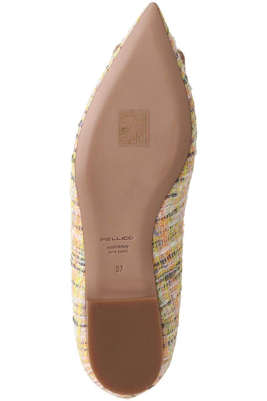 【ペリーコ/PELLICO】のANELLI FIBBIA ツイードフラットシューズ 人気、トレンドファッション・服の通販 founy(ファニー) 　ファッション　Fashion　レディースファッション　Fashion for Women　エレガント 上品　Elegant　クラシック　Classic, Timeless Style　シューズ　Shoes, Footwear　ツイード　Twill, Twill Weave　パーティ　Party, Party Style　フラット　Flat, Flat Shoes　メタリック　Metallic, Shiny Finish　春　Spring　other-6|ID: prp329100004918021 ipo3291000000036887020