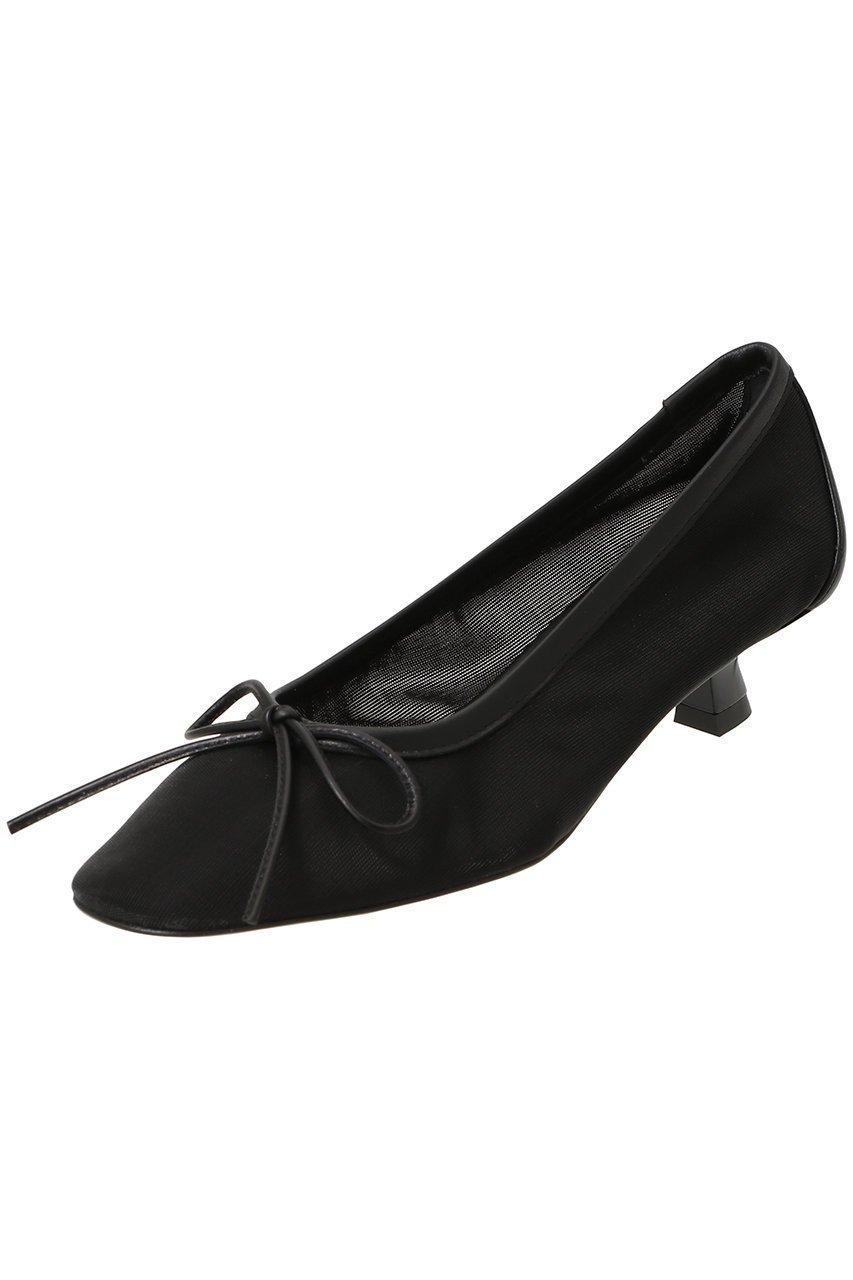 【ペリーコ/PELLICO】の【PELLICO SUNNY】チュールバレエパンプス インテリア・キッズ・メンズ・レディースファッション・服の通販 founy(ファニー) 　ファッション　Fashion　レディースファッション　Fashion for Women　チュール　Tulip, Tulip Motif　バレエ　Ballet, Ballet Style　パーティ　Party, Party Style　リボン　Ribbon, Bow　ブラック|ID: prp329100004918022 ipo3291000000036887077