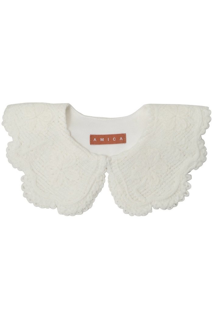 【アミカ/AMICA】のエンブロイダリーカラー インテリア・キッズ・メンズ・レディースファッション・服の通販 founy(ファニー) https://founy.com/ ファッション Fashion レディースファッション Fashion for Women トップス・カットソー Cut & Sew Tops シャツ・ブラウス・オフィスカジュアル Elegant Blouses & Button-Ups スカラップ Scallop, Scalloped Edge スリーブ Sleeve, Long Sleeve / Short Sleeve セレモニー Ceremony フラワー Flower, Floral ロング Long, Long-Length エレガント 上品 Elegant |ID: prp329100004918025 ipo3291000000036887161