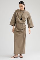 【カオス/Chaos】のプレコットンシャツワンピース 人気、トレンドファッション・服の通販 founy(ファニー) ファッション Fashion レディースファッション Fashion for Women ワンピース Dresses シャツワンピース / 1枚で着映えコーデ Shirt Dresses チュニック Tunic Tops & Dresses アシンメトリー Asymmetrical Style コンパクト Compact, Small Size シリコン Silicone, Silicone Material スリット Slit, Slit Detail スリーブ Sleeve, Long Sleeve / Short Sleeve タイプライター Typewriter Fabric, Crisp Cotton チュニック Tunic, Long Top トレンド Trend, Trending Now リネン Linen, Linen Fabric ロング Long, Long-Length 再入荷 Restock / Back in Stock thumbnail アッシュカーキ|ID: prp329100004918031 ipo3291000000036887364