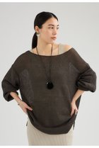 【カオス/Chaos】のノーマンリネンプルオーバー 人気、トレンドファッション・服の通販 founy(ファニー) ファッション Fashion レディースファッション Fashion for Women トップス・カットソー Cut & Sew Tops ニット Knit Tops & Sweaters カジュアルプルオーバー・ニットトップス Pullovers & Knit Tops / Casual Pullovers 春 Spring ミドル Middle Length, Mid Height リネン Linen, Linen Fabric 再入荷 Restock / Back in Stock 夏 Summer エレガント 上品 Elegant thumbnail カーキ|ID: prp329100004918032 ipo3291000000036887374