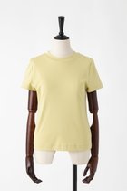 【オーヴィル/EAUVIRE】のコンパクトTシャツ 人気、トレンドファッション・服の通販 founy(ファニー) ファッション Fashion レディースファッション Fashion for Women トップス・カットソー Cut & Sew Tops シャツ・ブラウス・オフィスカジュアル Elegant Blouses & Button-Ups ロングTシャツ・Tシャツ Longline T-Shirts & Tees カットソー・ベーシックTシャツ Cut-and-Sewn Tops / Stretch Tees & Basics なめらか Smooth, Silky Texture コンパクト Compact, Small Size ショート Short, Short Length シルク Silk, 100% Silk スリーブ Sleeve, Long Sleeve / Short Sleeve フィット Fit, Slim Fit 人気 Popular, Best Seller 定番 Standard, Basic Item 日本製 Made In Japan thumbnail イエロー|ID: prp329100004918033 ipo3291000000036887381