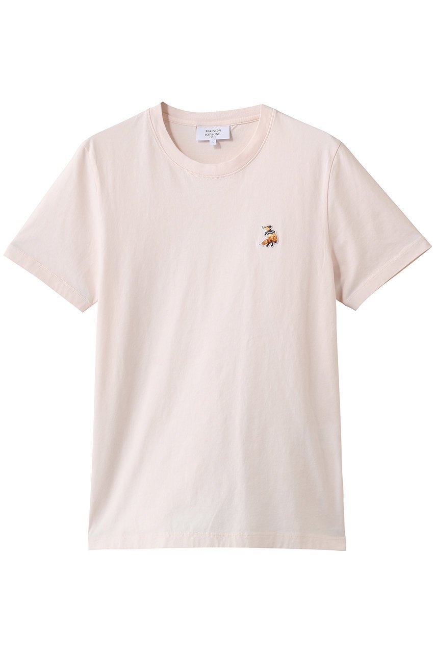 【メゾン キツネ/MAISON KITSUNE】のDREAMING FOX REGULAR Tシャツ インテリア・キッズ・メンズ・レディースファッション・服の通販 founy(ファニー) 　ファッション　Fashion　レディースファッション　Fashion for Women　トップス・カットソー　Cut & Sew Tops　シャツ・ブラウス・オフィスカジュアル　Elegant Blouses & Button-Ups　ロングTシャツ・Tシャツ　Longline T-Shirts & Tees　カットソー・ベーシックTシャツ　Cut-and-Sewn Tops / Stretch Tees & Basics　ショート　Short, Short Length　スリーブ　Sleeve, Long Sleeve / Short Sleeve　ハーフ　Half, Half-Length　パッチ　Patch, Appliqué　ベーシック　Basic, Essential　ワンポイント　One Point, Statement Accent　定番　Standard, Basic Item　モーブ|ID: prp329100004918035 ipo3291000000036887407