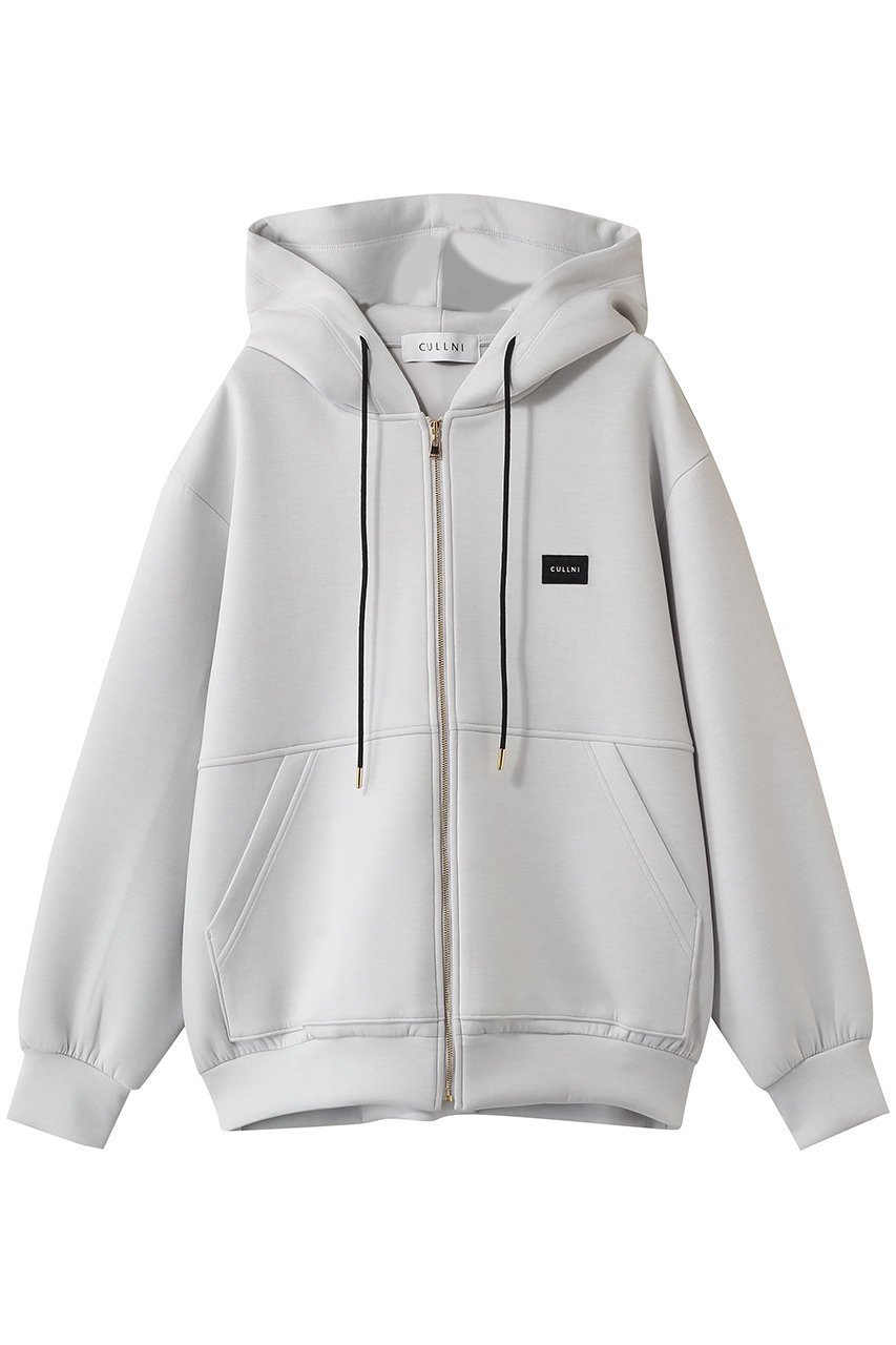 【クルニ/CULLNI】の【UNISEX】CULLNI エンブロイダリー パッチジップアップフーディー 人気、トレンドファッション・服の通販 founy(ファニー) ファッション Fashion レディースファッション Fashion for Women トップス・カットソー Cut & Sew Tops シャツ・ブラウス・オフィスカジュアル Elegant Blouses & Button-Ups レディースパーカー・カジュアルフーディー Casual Hoodies & Sweatshirts ロングTシャツ・Tシャツ Longline T-Shirts & Tees スウェット・クルーネックトップス Sweatshirts & Crewnecks / Relaxed Fit Sweat Tops カットソー・ベーシックTシャツ Cut-and-Sewn Tops / Stretch Tees & Basics ユニセックス Unisex, Genderless エンブロイダリー Embroidery Design ジップアップ Zip-Up, Full Zip スリーブ Sleeve, Long Sleeve / Short Sleeve ロング Long, Long-Length other-1|ID: prp329100004918038 ipo3291000000036887458