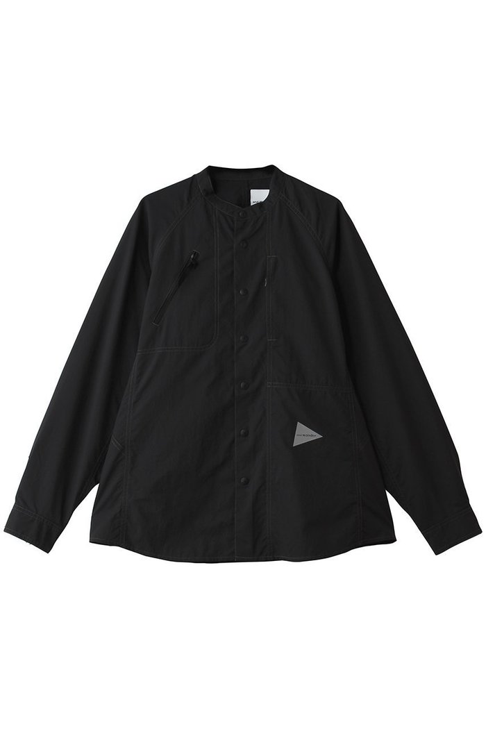 【アンドワンダー/and wander / MEN】の【MEN】ストレッチ リップ バンド カラー シャツ インテリア・キッズ・メンズ・レディースファッション・服の通販 founy(ファニー) https://founy.com/ ファッション Fashion メンズファッション Fashion for Men アウトドア Outdoor Clothing ストレッチ Stretch, Stretchy Fabric スリーブ Sleeve, Long Sleeve / Short Sleeve ミックス Mix, Mixed Style リップ Lip, Lip Motif ロング Long, Long-Length |ID: prp329100004918044 ipo3291000000036887592