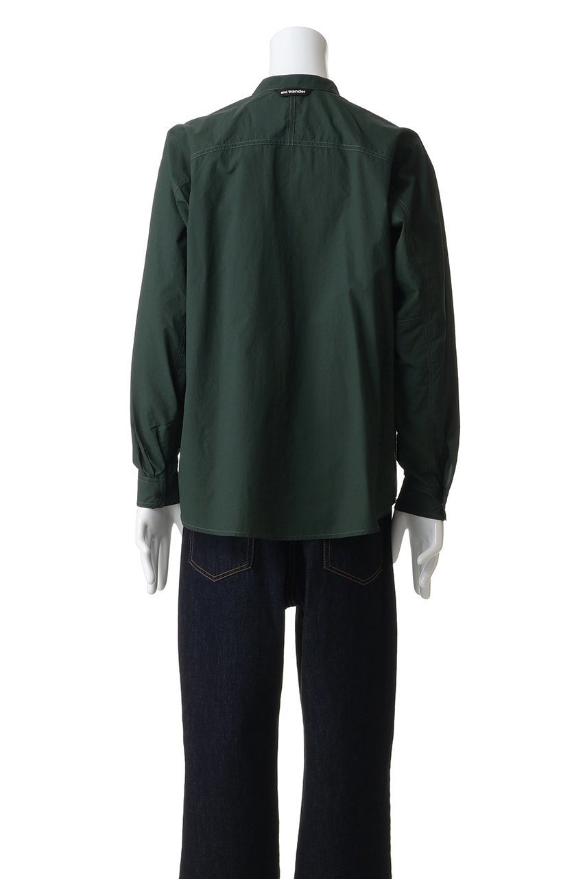 【アンドワンダー/and wander / MEN】の【MEN】ストレッチ リップ バンド カラー シャツ 人気、トレンドファッション・服の通販 founy(ファニー) 　ファッション　Fashion　メンズファッション　Fashion for Men　アウトドア　Outdoor Clothing　ストレッチ　Stretch, Stretchy Fabric　スリーブ　Sleeve, Long Sleeve / Short Sleeve　ミックス　Mix, Mixed Style　リップ　Lip, Lip Motif　ロング　Long, Long-Length　other-4|ID: prp329100004918044 ipo3291000000036887597