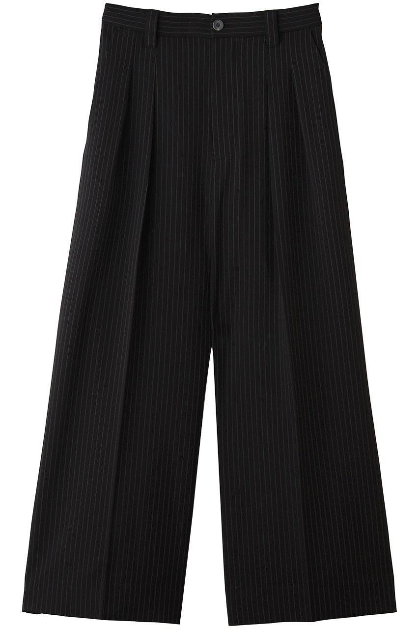 【メゾンスペシャル/MAISON SPECIAL】の【UNISEX】T/PUフリーレンストライプ2タックスラックス インテリア・キッズ・メンズ・レディースファッション・服の通販 founy(ファニー) ファッション Fashion レディースファッション Fashion for Women パンツ Pants & Trousers ユニセックス Unisex, Genderless シンプル Simple, Minimal スラックス Slacks, Dress Pants ポケット Pocket, Pocket Detail モダン Modern, Contemporary BLK(ブラック)|ID: prp329100004918046 ipo3291000000036887761