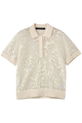 【ミズイロ インド/mizuiro ind】 mesh embroidery polo P/O プルオーバー人気、トレンドファッション・服の通販 founy(ファニー) ファッション Fashion レディースファッション Fashion for Women トップス・カットソー Cut & Sew Tops シャツ・ブラウス・オフィスカジュアル Elegant Blouses & Button-Ups カジュアルプルオーバー・ニットトップス Pullovers & Knit Tops / Casual Pullovers エンブロイダリー Embroidery Design ショート Short, Short Length シンプル Simple, Minimal スラックス Slacks, Dress Pants スリーブ Sleeve, Long Sleeve / Short Sleeve デニム Denim, Jeans Material メッシュ Mesh, Net Fabric 再入荷 Restock / Back in Stock |ID:prp329100004918054