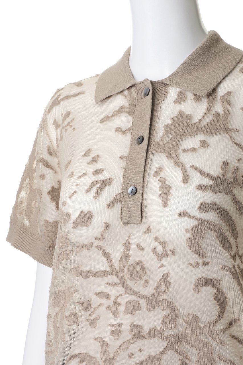 【ミズイロ インド/mizuiro ind】のmesh embroidery polo P/O プルオーバー 人気、トレンドファッション・服の通販 founy(ファニー) 　ファッション　Fashion　レディースファッション　Fashion for Women　トップス・カットソー　Cut & Sew Tops　シャツ・ブラウス・オフィスカジュアル　Elegant Blouses & Button-Ups　カジュアルプルオーバー・ニットトップス　Pullovers & Knit Tops / Casual Pullovers　エンブロイダリー　Embroidery Design　ショート　Short, Short Length　シンプル　Simple, Minimal　スラックス　Slacks, Dress Pants　スリーブ　Sleeve, Long Sleeve / Short Sleeve　デニム　Denim, Jeans Material　メッシュ　Mesh, Net Fabric　再入荷　Restock / Back in Stock　other-5|ID: prp329100004918054 ipo3291000000036887895