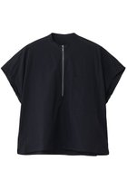 【イレーヴ/YLEVE】のCOTTON CUPRA ハーフジップシャツ 人気、トレンドファッション・服の通販 founy(ファニー) ファッション Fashion レディースファッション Fashion for Women トップス・カットソー Cut & Sew Tops シャツ・ブラウス・オフィスカジュアル Elegant Blouses & Button-Ups ショート Short, Short Length スラックス Slacks, Dress Pants スリーブ Sleeve, Long Sleeve / Short Sleeve フレンチ French, French Style モダン Modern, Contemporary ワイド Wide, Wide Fit 新作・新入荷 New Arrivals / New In thumbnail ネイビー|ID: prp329100004918055 ipo3291000000036887898