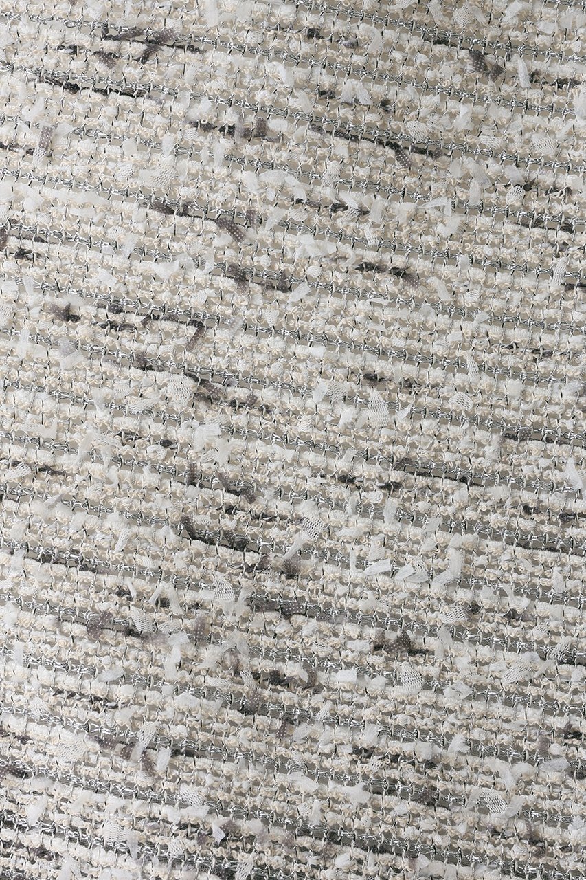 【エブール/ebure】のクラウドツィード スリーブレスブラウス 人気、トレンドファッション・服の通販 founy(ファニー) 　ファッション　Fashion　レディースファッション　Fashion for Women　トップス・カットソー　Cut & Sew Tops　キャミソール&ノースリーブ　Camisoles & Sleeveless Tops　シャツ・ブラウス・オフィスカジュアル　Elegant Blouses & Button-Ups　キャミソール　Camisole, Spaghetti Strap Top　シルク　Silk, 100% Silk　タンク　Tank Top, Sleeveless Top　チェーン　Chain, Chain Strap　ツイード　Twill, Twill Weave　ドレープ　Drape, Draping Fabric　ノースリーブ　Sleeveless, No-Sleeve　新作・新入荷　New Arrivals / New In　other-6|ID: prp329100004918057 ipo3291000000036887951