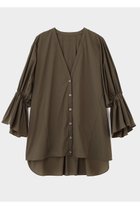 【ル フィル/LE PHIL】のドルマンスリーブブラウス 人気、トレンドファッション・服の通販 founy(ファニー) ファッション Fashion レディースファッション Fashion for Women トップス・カットソー Cut & Sew Tops シャツ・ブラウス・オフィスカジュアル Elegant Blouses & Button-Ups おすすめ Recommended / Our Picks カーディガン Cardigan, Knitwear ストレッチ Stretch, Stretchy Fabric スリーブ Sleeve, Long Sleeve / Short Sleeve タフタ Taffeta, Structured Fabric タンク Tank Top, Sleeveless Top ブルゾン Blouson, Bomber Jacket ロング Long, Long-Length 軽量 Lightweight, Ultra Light thumbnail グレー|ID: prp329100004918062 ipo3291000000036888001