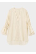 【ル フィル/LE PHIL】のドルマンスリーブブラウス 人気、トレンドファッション・服の通販 founy(ファニー) ファッション Fashion レディースファッション Fashion for Women トップス・カットソー Cut & Sew Tops シャツ・ブラウス・オフィスカジュアル Elegant Blouses & Button-Ups おすすめ Recommended / Our Picks カーディガン Cardigan, Knitwear ストレッチ Stretch, Stretchy Fabric スリーブ Sleeve, Long Sleeve / Short Sleeve タフタ Taffeta, Structured Fabric タンク Tank Top, Sleeveless Top ブルゾン Blouson, Bomber Jacket ロング Long, Long-Length 軽量 Lightweight, Ultra Light thumbnail ホワイト|ID: prp329100004918062 ipo3291000000036888002