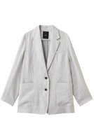 【エブール/ebure】のライトピュアリネン 2釦シングルジャケット 人気、トレンドファッション・服の通販 founy(ファニー) ファッション Fashion レディースファッション Fashion for Women アウター Coat / Outerwear Collection レディースジャケット・軽アウター Jackets イタリア Italy ジャケット Jacket, Outerwear ネップ Nepp, Slub Yarn パッチ Patch, Appliqué ポケット Pocket, Pocket Detail リネン Linen, Linen Fabric エレガント 上品 Elegant 新作・新入荷 New Arrivals / New In |ID:prp329100004918064