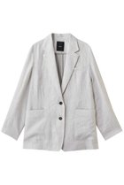 【エブール/ebure】のライトピュアリネン 2釦シングルジャケット 人気、トレンドファッション・服の通販 founy(ファニー) ファッション Fashion レディースファッション Fashion for Women アウター Coat / Outerwear Collection レディースジャケット・軽アウター Jackets イタリア Italy ジャケット Jacket, Outerwear ネップ Nepp, Slub Yarn パッチ Patch, Appliqué ポケット Pocket, Pocket Detail リネン Linen, Linen Fabric エレガント 上品 Elegant 新作・新入荷 New Arrivals / New In thumbnail ライトベージュ|ID: prp329100004918064 ipo3291000000036888018