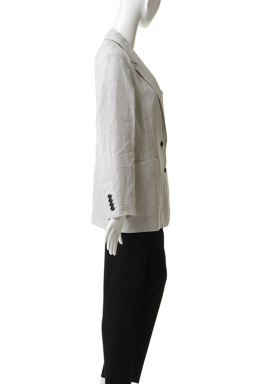 【エブール/ebure】のライトピュアリネン 2釦シングルジャケット 人気、トレンドファッション・服の通販 founy(ファニー) 　ファッション　Fashion　レディースファッション　Fashion for Women　アウター　Coat / Outerwear Collection　レディースジャケット・軽アウター　Jackets　イタリア　Italy　ジャケット　Jacket, Outerwear　ネップ　Nepp, Slub Yarn　パッチ　Patch, Appliqué　ポケット　Pocket, Pocket Detail　リネン　Linen, Linen Fabric　エレガント 上品　Elegant　新作・新入荷　New Arrivals / New In　other-3|ID: prp329100004918064 ipo3291000000036888020