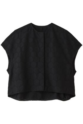 【プレインピープル/PLAIN PEOPLE】 ドットジャガードショートジャケット大人の最旬トレンドファッション＆コーディネート founy(ファウニー) ファッション Fashion レディースファッション Fashion for Women アウター Coat / Outerwear Collection レディースジャケット・軽アウター Jackets ショート Short, Short Length ジャカード／ジャガード Jacquard, Woven Pattern ジャケット Jacket, Outerwear ドット Polka Dot, Dot Pattern バランス Balance, Style Balance フォルム Silhouette, Form 新作・新入荷 New Arrivals / New In |ID:prp329100004918065