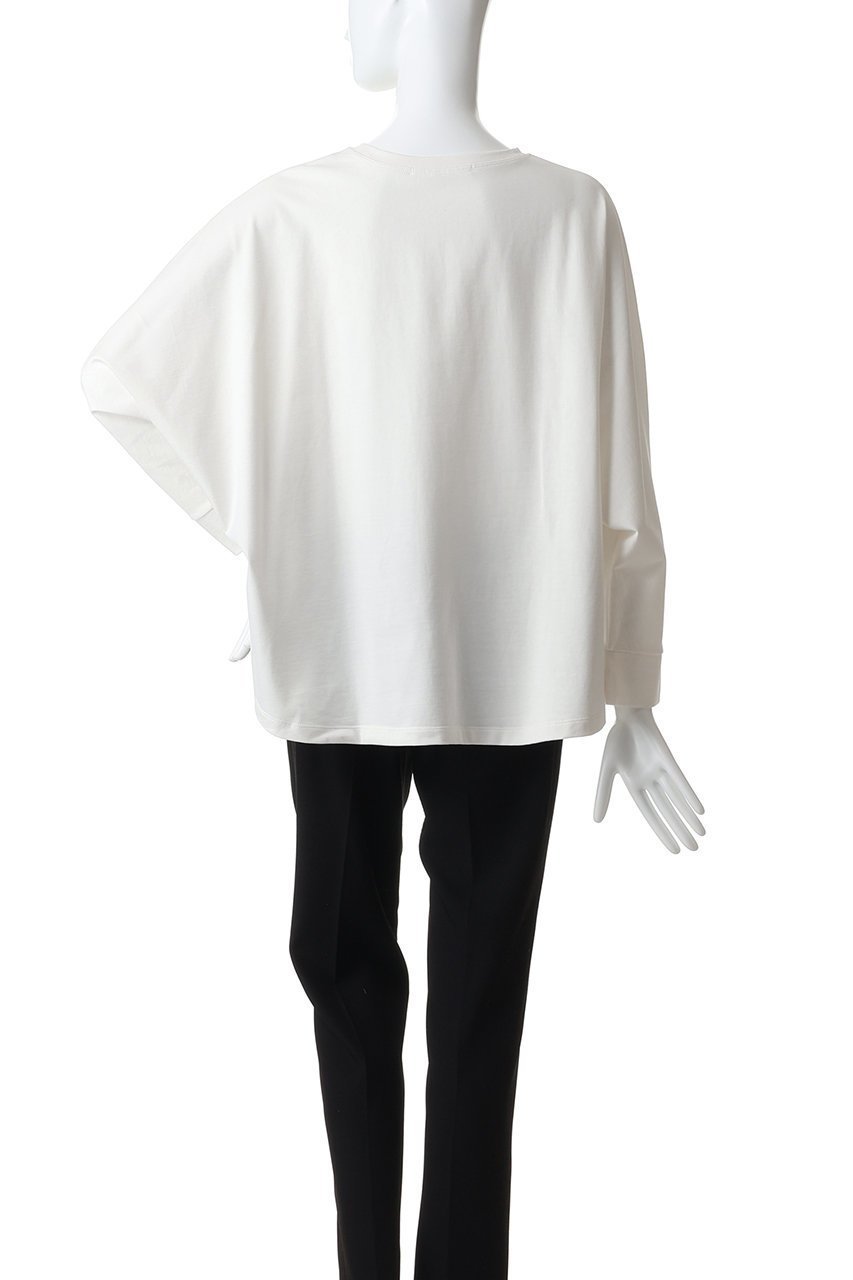 【プレインピープル/PLAIN PEOPLE】のコットングラフィックTシャツ 人気、トレンドファッション・服の通販 founy(ファニー) 　ファッション　Fashion　レディースファッション　Fashion for Women　トップス・カットソー　Cut & Sew Tops　シャツ・ブラウス・オフィスカジュアル　Elegant Blouses & Button-Ups　ロングTシャツ・Tシャツ　Longline T-Shirts & Tees　カットソー・ベーシックTシャツ　Cut-and-Sewn Tops / Stretch Tees & Basics　グラフィック　Graphic, Graphic Design　スリット　Slit, Slit Detail　スリーブ　Sleeve, Long Sleeve / Short Sleeve　フロント　Front, Front Design　モノトーン　Monotone, Black and White　ロング　Long, Long-Length　ワイド　Wide, Wide Fit　other-4|ID: prp329100004918070 ipo3291000000036888097