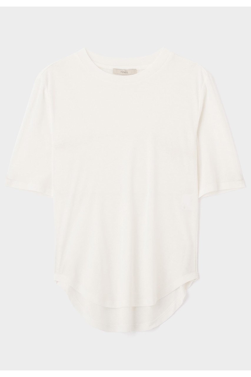 【ル フィル/LE PHIL】のシアーベーシックT インテリア・キッズ・メンズ・レディースファッション・服の通販 founy(ファニー) 　ファッション　Fashion　レディースファッション　Fashion for Women　トップス・カットソー　Cut & Sew Tops　シャツ・ブラウス・オフィスカジュアル　Elegant Blouses & Button-Ups　ロングTシャツ・Tシャツ　Longline T-Shirts & Tees　カットソー・ベーシックTシャツ　Cut-and-Sewn Tops / Stretch Tees & Basics　春　Spring　カットソー　Cut and Sewn Top　コンパクト　Compact, Small Size　シアー　Sheer, See-Through　ショート　Short, Short Length　スタンダード　Standard, Basic　スリーブ　Sleeve, Long Sleeve / Short Sleeve　バランス　Balance, Style Balance　S/S・春夏　SS, Spring/Summer, Warm Season　おすすめ　Recommended / Our Picks　夏　Summer　ホワイト|ID: prp329100004918071 ipo3291000000036888101