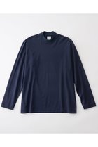 【グッド ピープル グッド ステッチング グッド プロダクト/GOOD PEOPLE GOOD STITCHING GOOD PRODUCT】の【UNISEX】モックネック ロングスリーブTシャツ 人気、トレンドファッション・服の通販 founy(ファニー) ファッション Fashion レディースファッション Fashion for Women トップス・カットソー Cut & Sew Tops シャツ・ブラウス・オフィスカジュアル Elegant Blouses & Button-Ups ロングTシャツ・Tシャツ Longline T-Shirts & Tees カットソー・ベーシックTシャツ Cut-and-Sewn Tops / Stretch Tees & Basics ユニセックス Unisex, Genderless インナー Innerwear スリーブ Sleeve, Long Sleeve / Short Sleeve モックネック Mock Neck, Short Turtleneck レギュラー Regular, Standard Fit ロング Long, Long-Length 定番 Standard, Basic Item thumbnail ネイビー|ID: prp329100004918501 ipo3291000000036890716